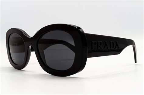 prada sunglasses spr 13 g 650130|Prada SPR A13 Oval Sunglasses .